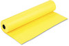 A Picture of product PAC-63080 Pacon® Rainbow® Duo-Finish® Colored Kraft Paper,  35 lbs., 36" x 1000 ft, Canary