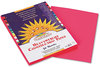 A Picture of product PAC-9103 SunWorks® Construction Paper,  58 lbs., 9 x 12, Hot Pink, 50 Sheets/Pack