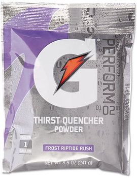 Gatorade® Thirst Quencher Powder Drink Mix,  Riptide Rush, 8.5oz Packets, 40/Carton