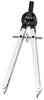 A Picture of product CHA-401N Chartpak® Masterbow Compass,  10" Maximum Diameter, Steel, Chrome