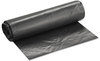 A Picture of product IBS-VALH4048K22 Inteplast Group High-Density Commercial Can Liners Value Pack,  40 x 46, 45gal, 22mic, Black, 25/Roll, 6 Rolls/Carton