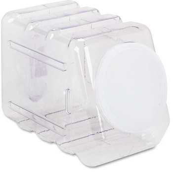 Pacon® Interlocking Storage Container with Lid,  Clear Plastic
