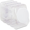 A Picture of product PAC-27660 Pacon® Interlocking Storage Container with Lid,  Clear Plastic