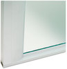 A Picture of product ALE-VA301730 Alera® Glass Door Set For Hutch With Silver Frame 72" Wide 17w x 16h, Clear, 4 Doors/Set