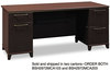 A Picture of product BSH-2972CSA203 Bush® Enterprise Collection Double Pedestal Desk,  Harvest Cherry (Box 2 of 2)