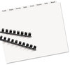 A Picture of product AVE-11444 Avery® Print & Apply Index Maker® Clear Label Unpunched Dividers with Easy Printable Strip for Binding Systems and 8-Tab, 11 x 8.5, White, Tabs, 25 Sets