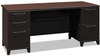 A Picture of product BSH-2972MCA103 Bush® Enterprise Collection Double Pedestal Desk,  Mocha Cherry (Box 1 of 2)