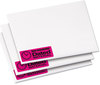 A Picture of product AVE-5970 Avery® High-Visibility ID Labels Permanent Laser 1 x 2.63, Neon Magenta, 750/Pack