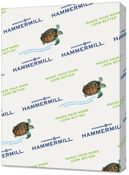 Hammermill® Recycled Colored Paper,  20lb, 8-1/2 x 11, Canary, 500 Sheets/Ream