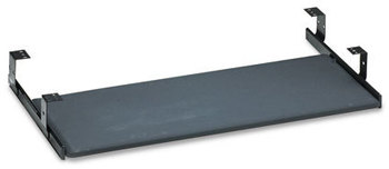 Bush® Universal Keyboard Shelf,  30 1/8w x 16 5/8d, Black