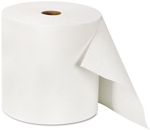 Scott 1000 ft White Hard Roll Towels, 6 Rolls (kcc 01005)