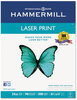 A Picture of product HAM-104604 Hammermill® Laser Print Office Paper,  98 Brightness, 24lb, 8-1/2 x 11, White, 500 Sheets/Rm