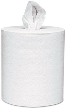 Scott® Center-Pull Towels,  8 x 15, White, 500 Sheets/Roll, 4 Rolls/Carton