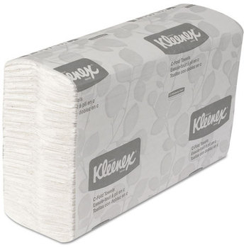 Kleenex C Fold Paper Towels. 10.125 X 13.15 in. White. 2400 towels.