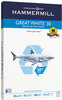 A Picture of product HAM-86750 Hammermill® Great White® 30 Recycled Copy Paper,  92 Brightness, 20lb, 11 x 17, 500 Sheets/Ream