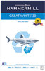A Picture of product HAM-86750 Hammermill® Great White® 30 Recycled Copy Paper,  92 Brightness, 20lb, 11 x 17, 500 Sheets/Ream