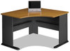 A Picture of product BSH-WC57466 Bush® Series A Corner Desk,  Natural Cherry
