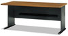 A Picture of product BSH-WC57472 Bush® Series A Workstation Desk,  Natural Cherry