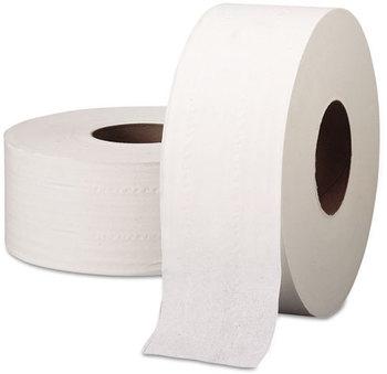 Scott® JRT Jumbo Roll Bathroom Tissue,  2-Ply, 9" dia, 1000ft, 4/Carton