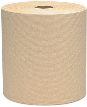 Scott® Hard Roll Towels. 8 in X 800 ft. Brown. 12 Rolls/Case.