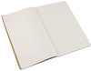 A Picture of product HBG-QP418 Moleskine® Cahier Journal,  Plain, 8 1/4 x 5, Kraft Brown Cover, 80 Sheets