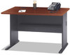 A Picture of product BSH-WC90448A Bush® Series A Workstation Desk,  Hansen Cherry