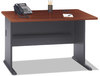 A Picture of product BSH-WC90448A Bush® Series A Workstation Desk,  Hansen Cherry