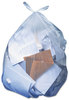 A Picture of product HER-H8647SC Heritage Low-Density Can Liners,  56 gal, 1.1 mil, 43 x 47, Clear, 100/Carton