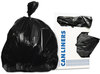 A Picture of product 861-529 Heritage Low-Density Can Liners,  56 gal, 0.9 mil, 43 x 47, Black, 100/Carton