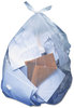 A Picture of product 969-205 Heritage Low-Density Can Liners,  60 gal, 2.7 mil, 38 x 63, Clear, 50/Carton