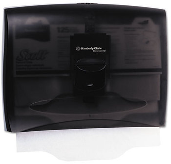 Kimberly-Clark Professional* In-Sight* Personal Seats Toilet Seat Cover Dispenser,  17 2/5 x 3 1/3 x 13, Smoke/Gray