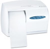 A Picture of product KCC-09605 Kimberly-Clark Professional* Coreless  Double Roll Tissue Dispenser,  11 1/10 x 6 x 7 5/8, White