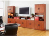 A Picture of product ALE-VA634432ES Alera® Valencia™ Series Bookcase Three-Shelf, 31.75w x 14d 39.38h, Espresso