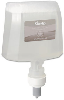 Kleenex® Alcohol-Free Foam Hand Sanitizer,  1,200 ml, Clear, 2/Carton