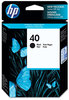 A Picture of product HEW-51640A HP 51640A, 51640C, 51640M, 51640Y (40) Inkjet Cartridge,  (51640A) Black Original Ink Cartridge