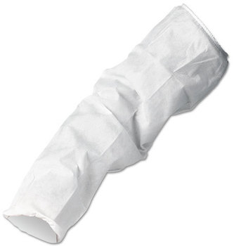 KleenGuard™ A10 Universal Breathable Particle Protection Sleeve Protectors. 18 in. White. 200/Carton.
