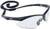 A Picture of product KCC-25676 Jackson Safety* Nemesis Safety Eyewear,  Black Frame, Clear Lens