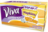 A Picture of product KCC-34244 Viva® On-the-Go Napkins,  1-Ply, 8 1/10 x 10, White, 65/Pack, 8 Packs/Carton