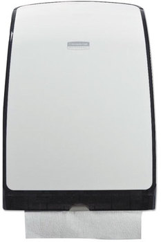 Kimberly-Clark Professional* Slimfold* Towel Dispenser,  9 7/8w x 2 7/8d x 13 3/4h, White