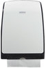 A Picture of product KCC-34830 Kimberly-Clark Professional* Slimfold* Towel Dispenser,  9 7/8w x 2 7/8d x 13 3/4h, White