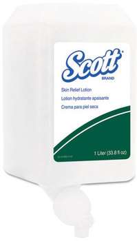 Scott® Skin Relief Lotion,  Fragrance Free, 1 L Bottle, 6/CT