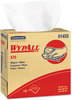 A Picture of product 874-204 WypAll* X70 Wipers,  POP-UP Box, 9 1/10 x 16 4/5, White, 100/Box, 10 Boxes/Carton