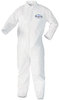 A Picture of product KCC-44303 KleenGuard™ A40 Coveralls with Zipper Front. Large. White. 25/case.