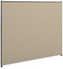 A Picture of product BSX-P4248GYGY HON® Versé® Office Panel Verse 48w x 42h, Gray