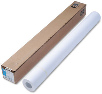 HP Designjet Large Format Paper for Inkjet Printers,  4.5 mil, 36" x 150 ft, White