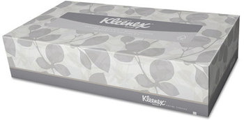 Kleenex® White Facial Tissue,  2-Ply, 125/Box, 12/Carton