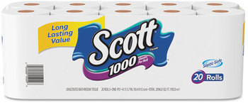 Scott® 1000 Bathroom Tissue,  1-Ply