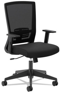 basyx® VL541 Mesh High-Back Task Chair,  Black