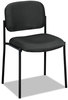 A Picture of product BSX-VL606VA19 HON® VL606 Stacking Guest Chair without Arms Fabric Upholstery, 21.25" x 21" 32.75", Charcoal Seat, Back, Black Base
