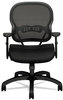 A Picture of product BSX-VL712MM10 HON® Wave™ Mesh Mid-Back Task Chair Supports Up to 250 lb, 18" 22.25" Seat Height, Black